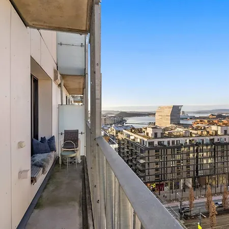 With Stunning View! Oslo,barcode Apartmán *